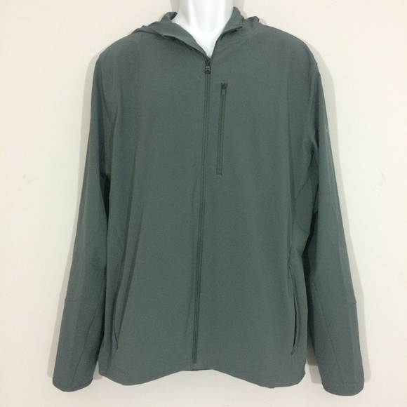 Under Armour Other - Under Armour Mens XL Gray Coldgear Zipup Hoodie